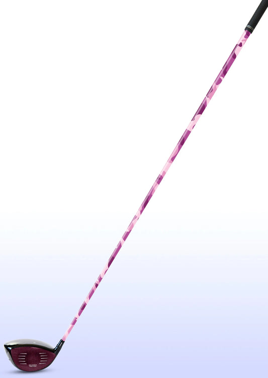 Pink Camo Shaft Wrap, Full Club