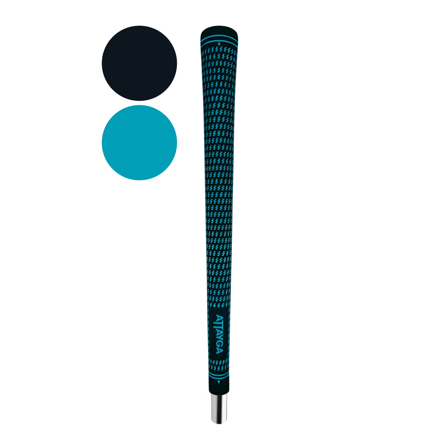 Black and Blue Golf Grip | Best Rubber Golf Grips | ATTAYGA