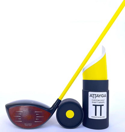Yellow Golf Shaft Wrap | Best Shaft Wrap | ATTAYGA